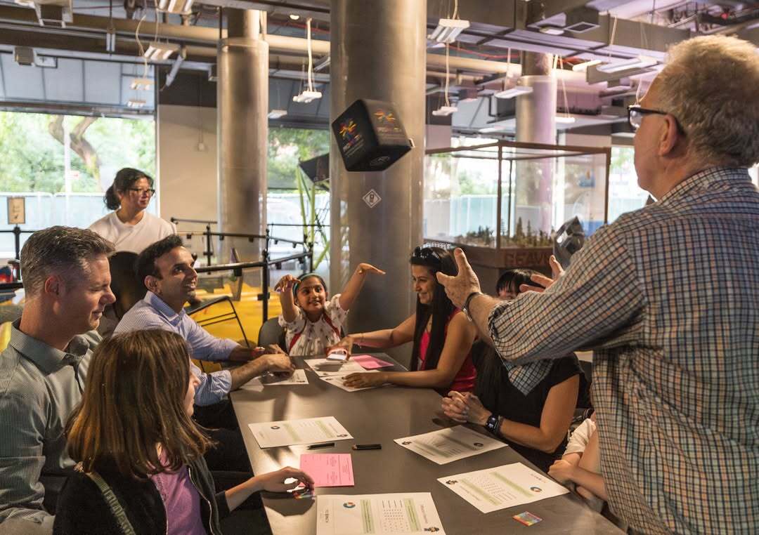 Family Fridays is more fun than ever with the addition of Catchbox, the throwable foam box with a mic inside. Come have fun with MoMath and let your voice be heard!